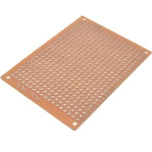 5x7cm PCB prototyping board for projects