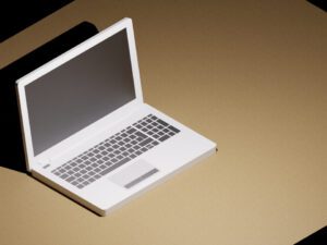 Laptop 3D autocad