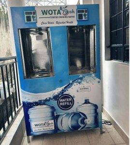 2 Tap Water Vending ATM machine in Kenya