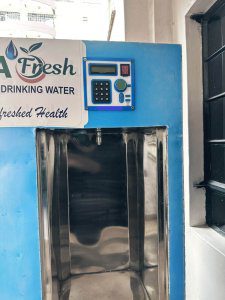 Water Vending ATM Machine interface
